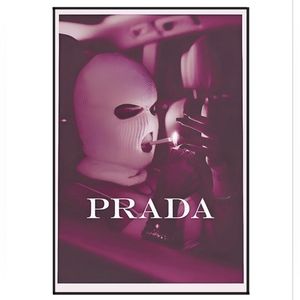 Prada 8 1/2"x11" Framed Wall Art